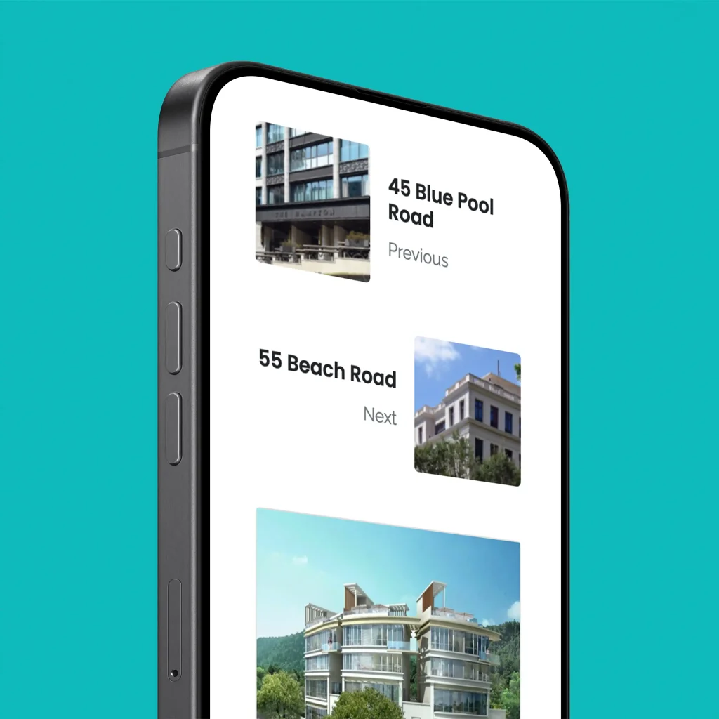 GYU mobile website design