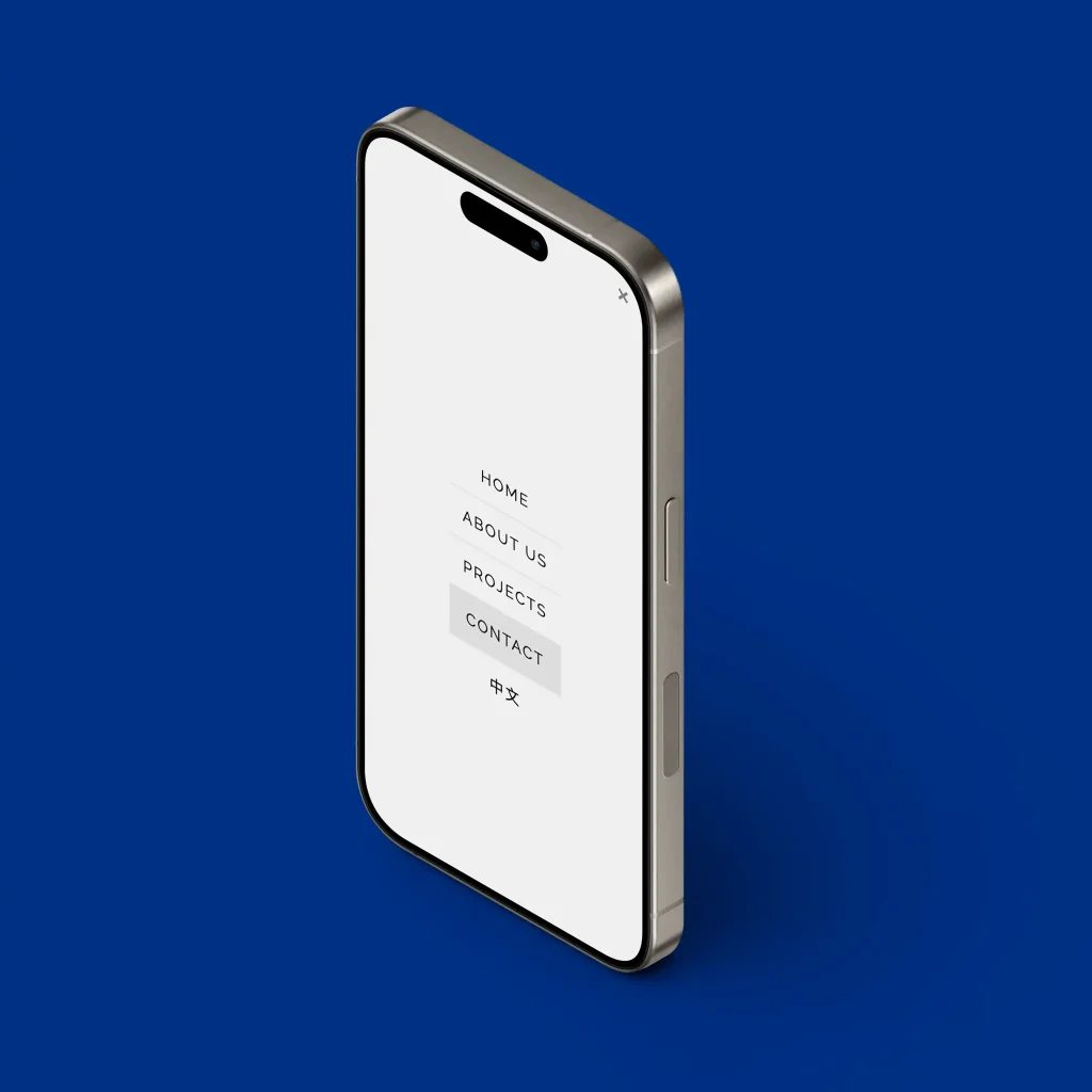 GYU mobile website design