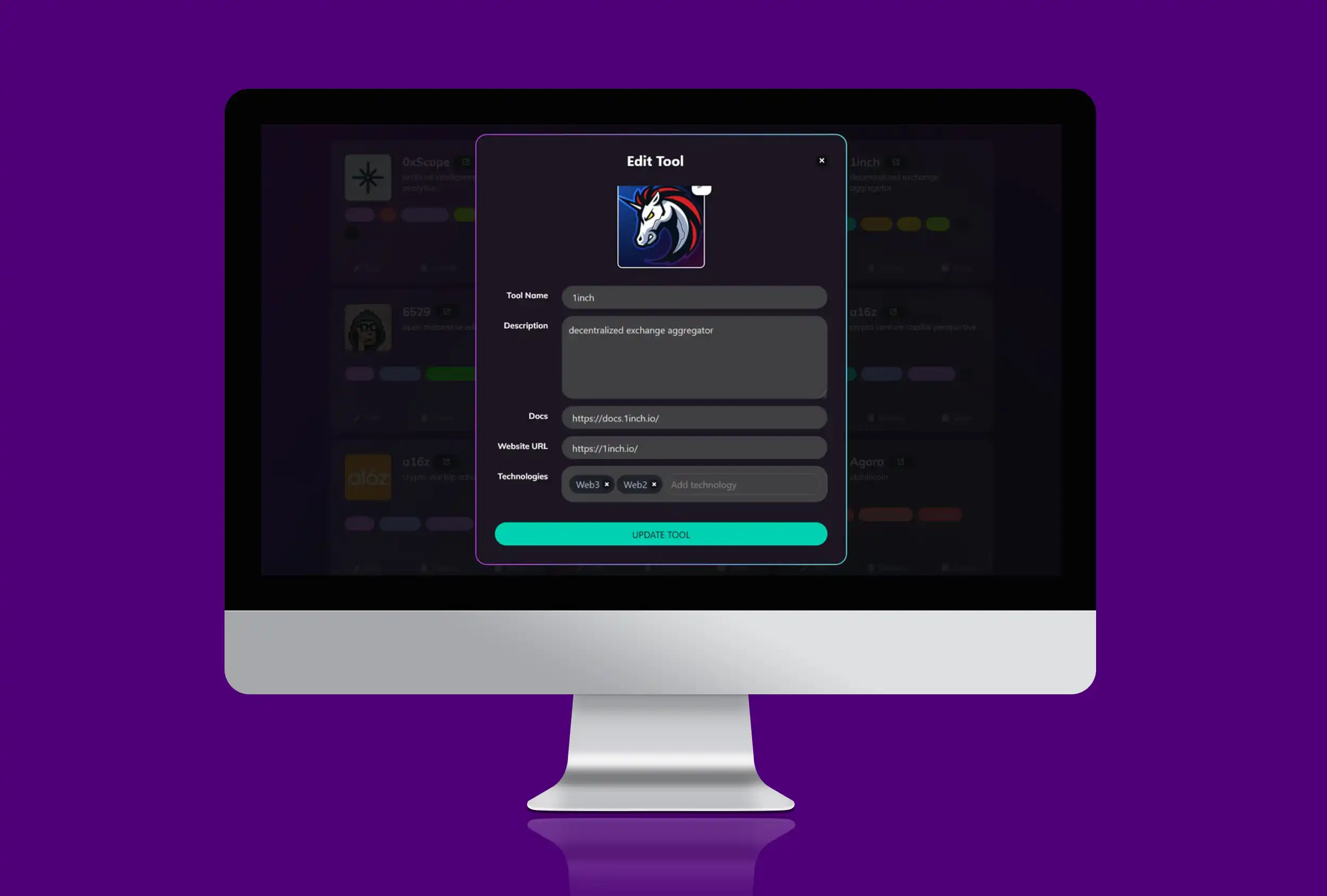 toolnest webstite design